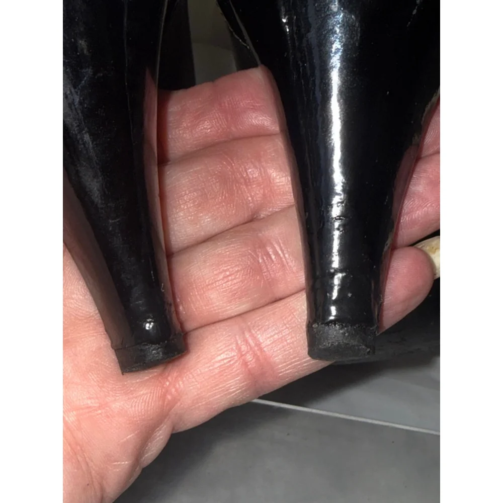 CHANEL Boots Leather Authentic size 6 - Picture 15 of 16